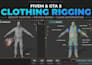 fivem rigging, gta 5 facial rigging, ped rigging and custom facial texture work